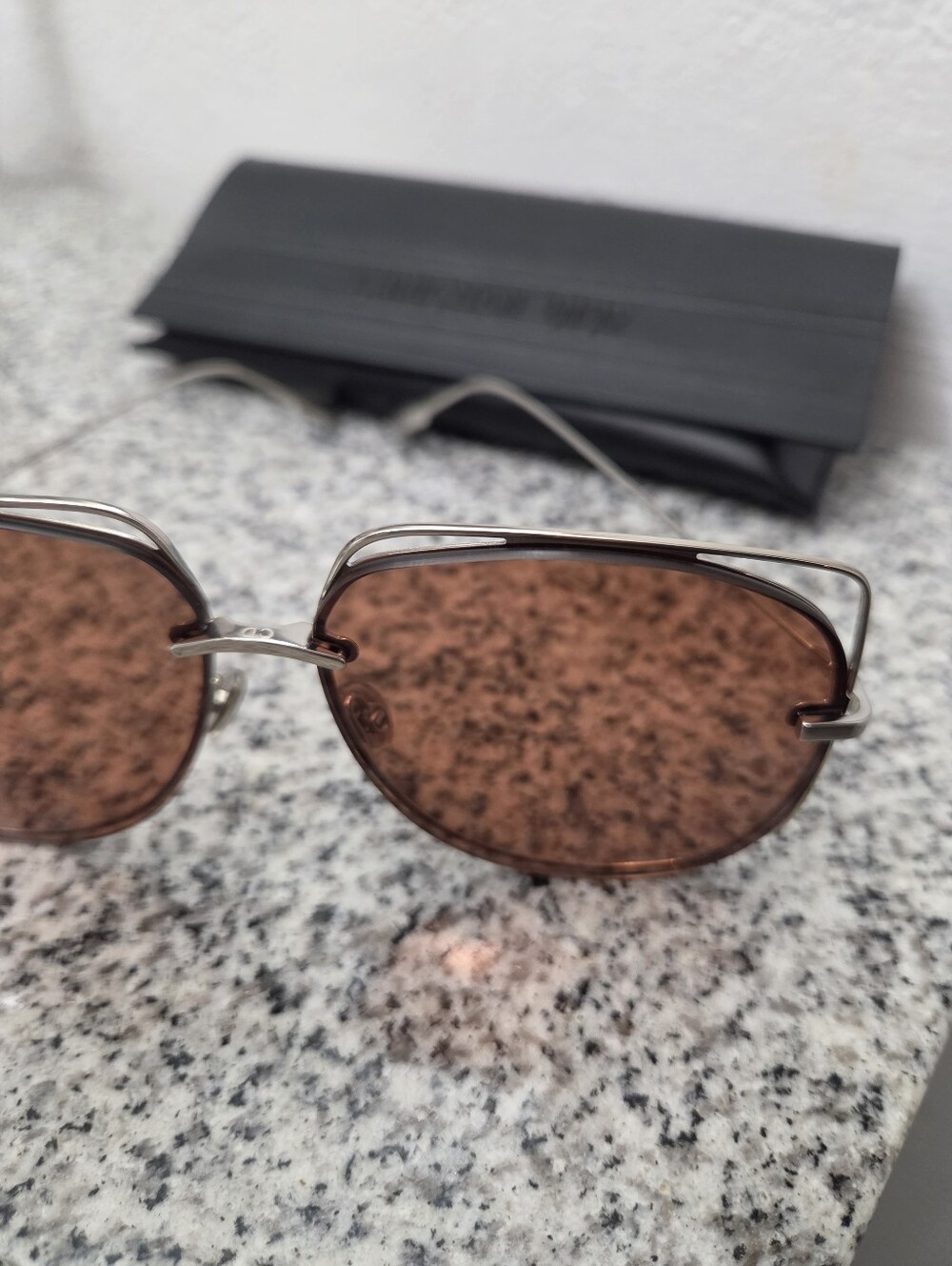 Authentic✨ RARE ✨ Christian Dior Stellaire 6 Geometric Aviator Sunglasses - Picture 12 of 15